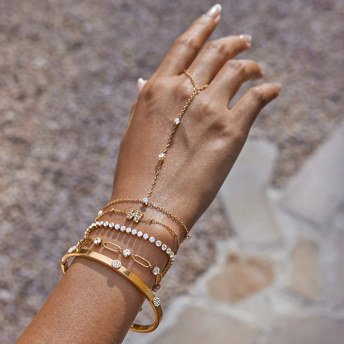 18K Gold Color Plated Stainless Steel Chain - Planet Missy