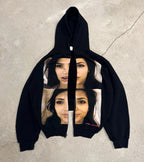 Kim K Zip Up Hoodie - Planet Missy