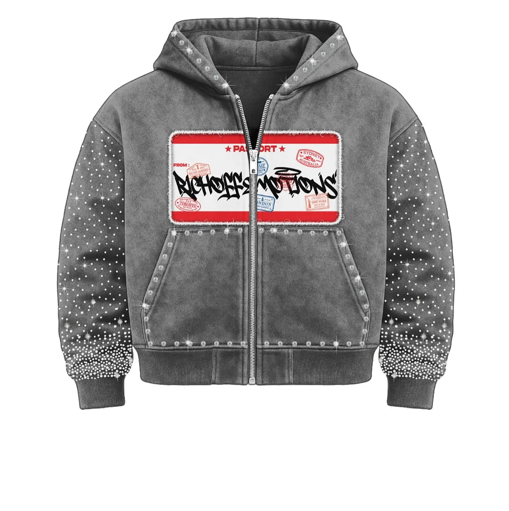 Rhinestone Molly Hoodie