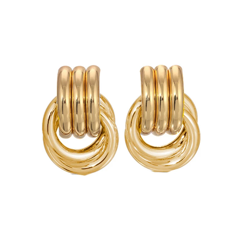 Gold Plated Stainless Earrings