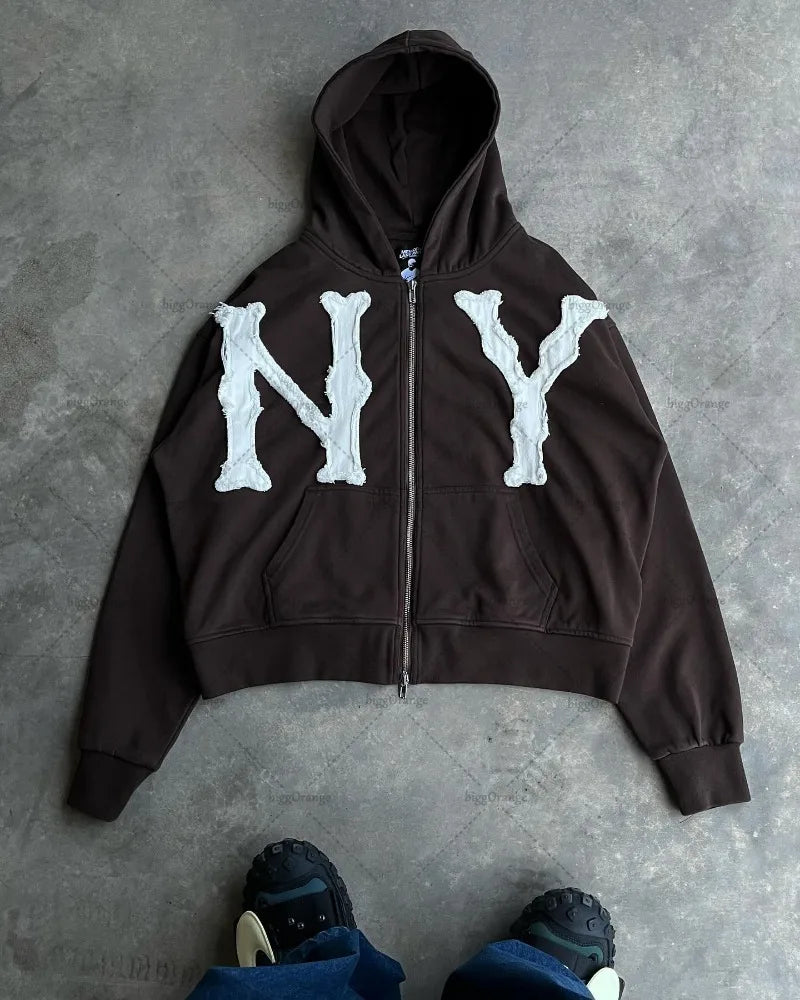 NY Zipper Sweatshirt