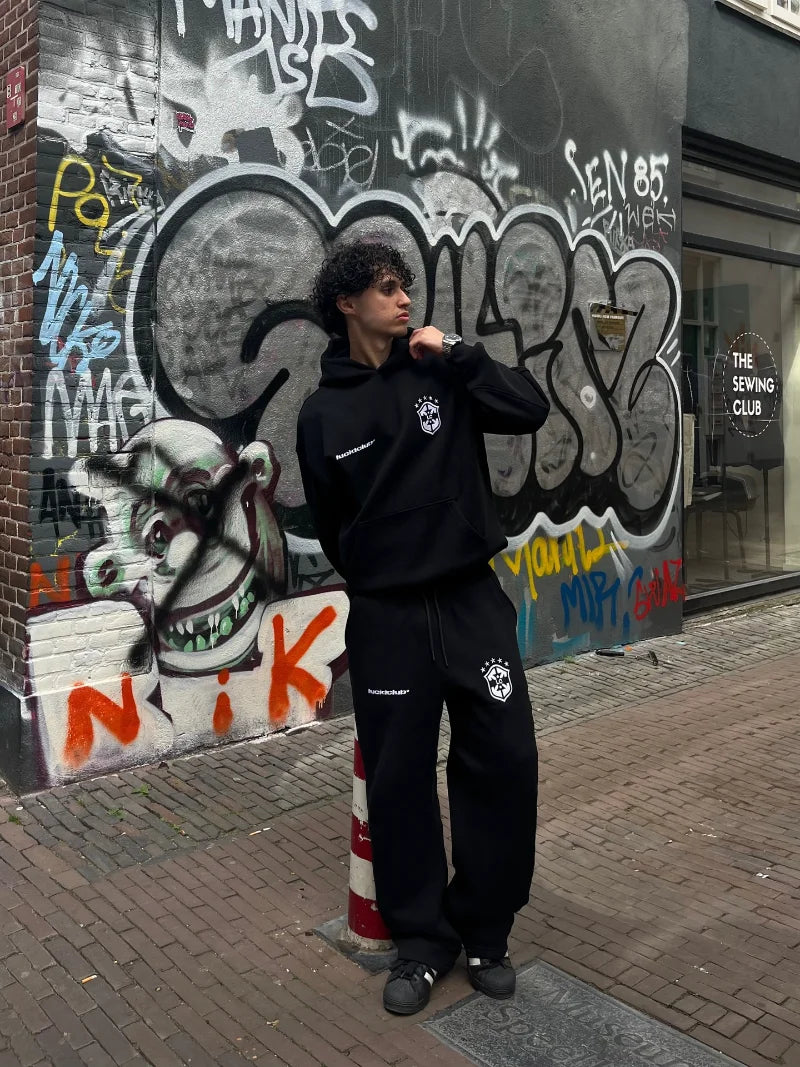 Shield Pattern Tracksuit - Planet Missy