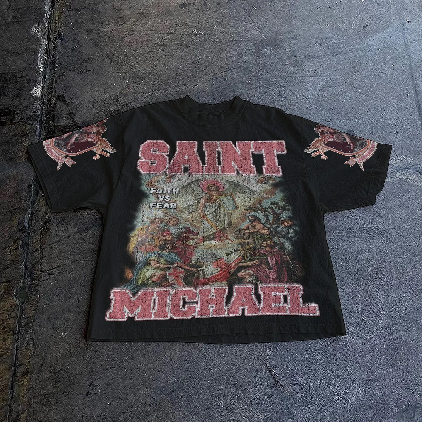 Retro Saint Long Sleeve T-shirt - Planet Missy