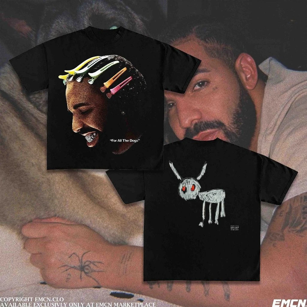 Drake Pink Barrettes Tee