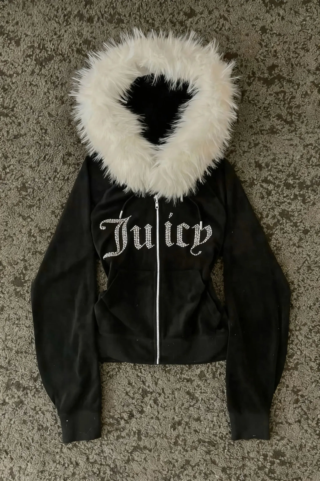 Pink Fur Hood Jacket - Planet Missy
