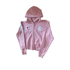 2025 Fashion  Hoodie Long Sleeve Trend New Y2k Pink Japan Embroidered Hoodie Retro Coat Street Trend Top Sportswear - Planet Missy