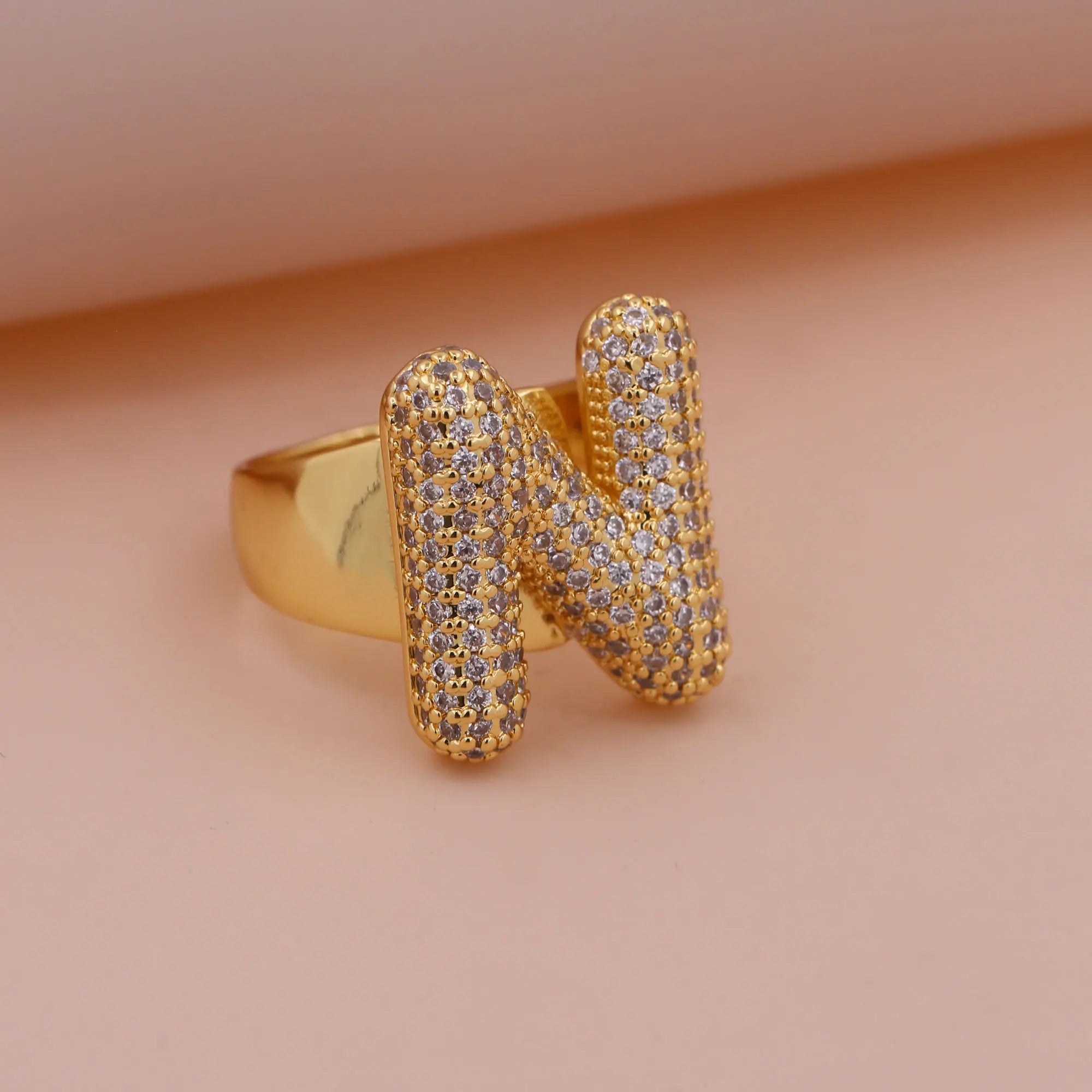 Chunky Letter Rings