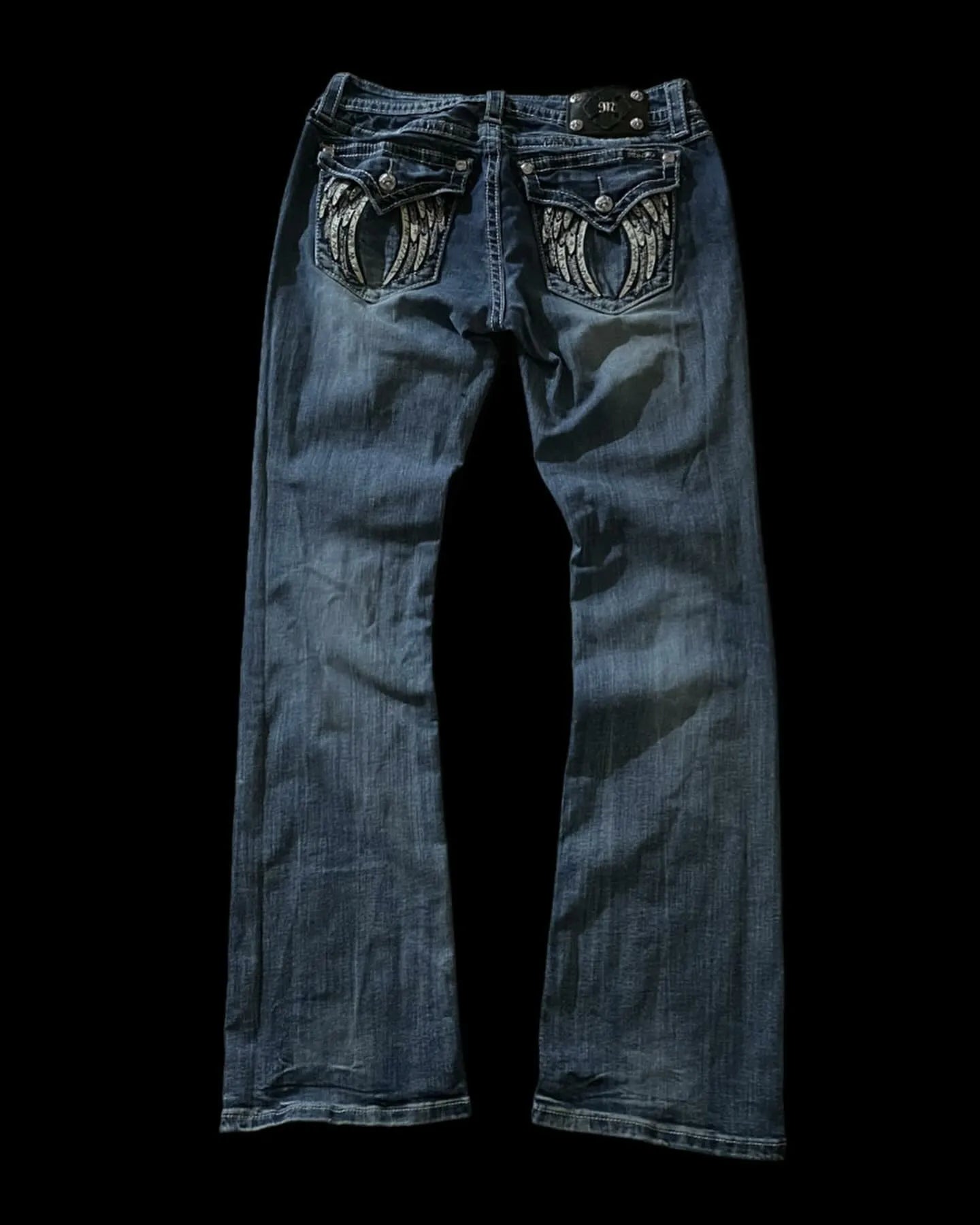 Sequin Wing Jeans