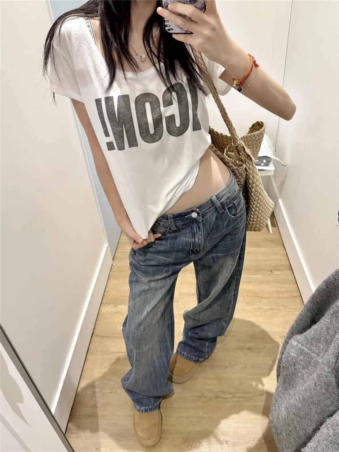 Women's American Retro Baggy Jean Denim Pants Wide Fit Y2K High Street Cowboy Cleanfit Japanese Harajuku Tide 2000s Chic New - Planet Missy