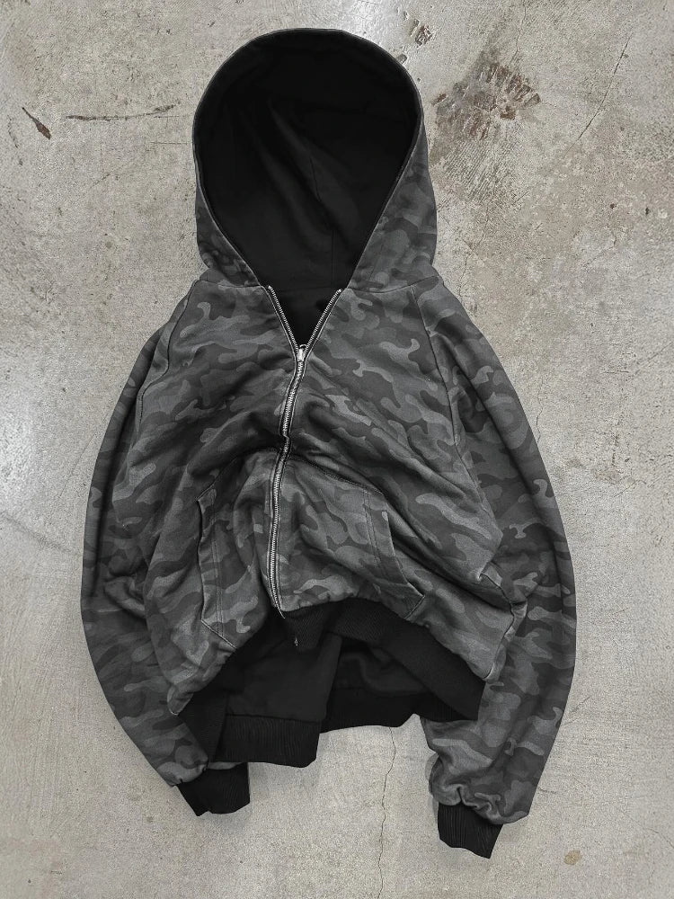Fade Camo Hoodie - Planet Missy