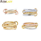 The Luxe Stacked Statement Ring