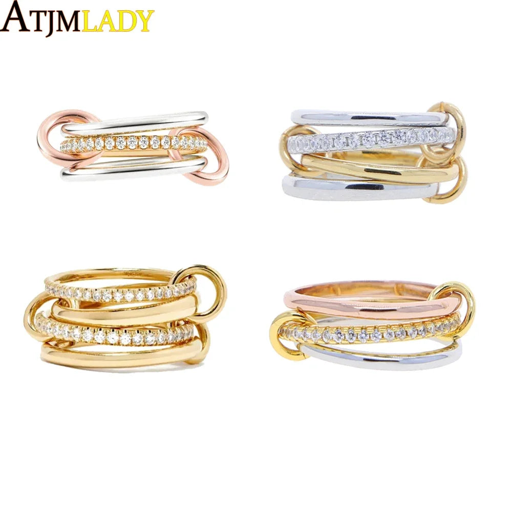 The Luxe Stacked Statement Ring