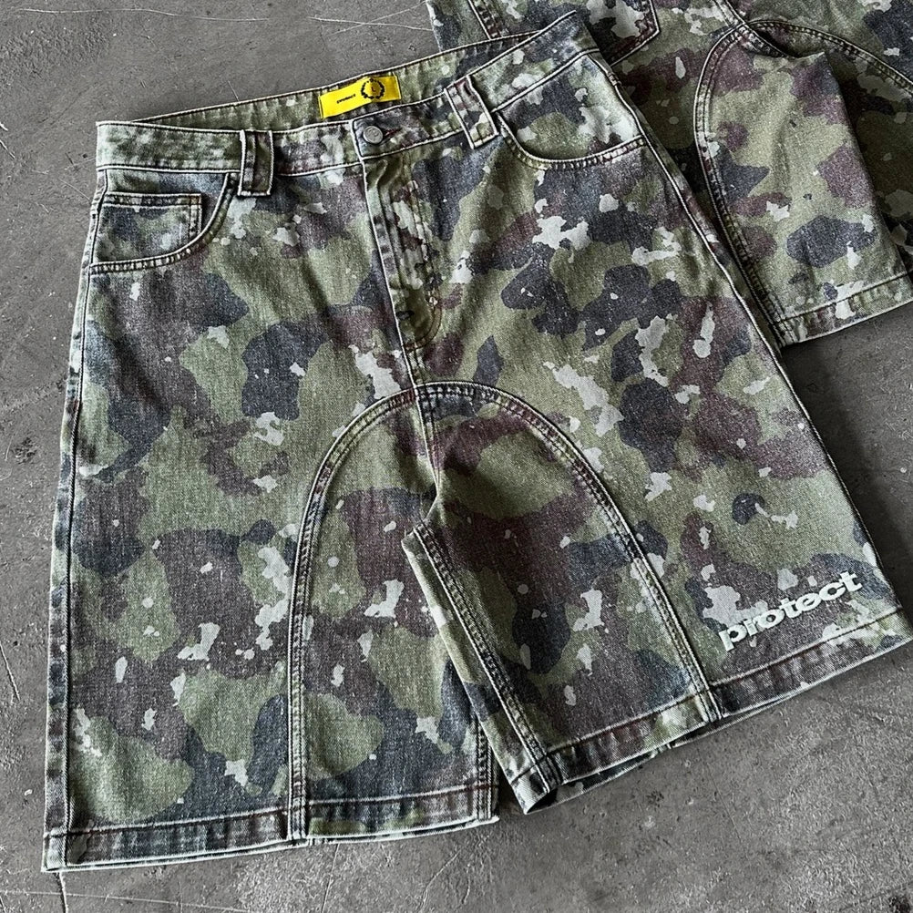Camouflage Jorts