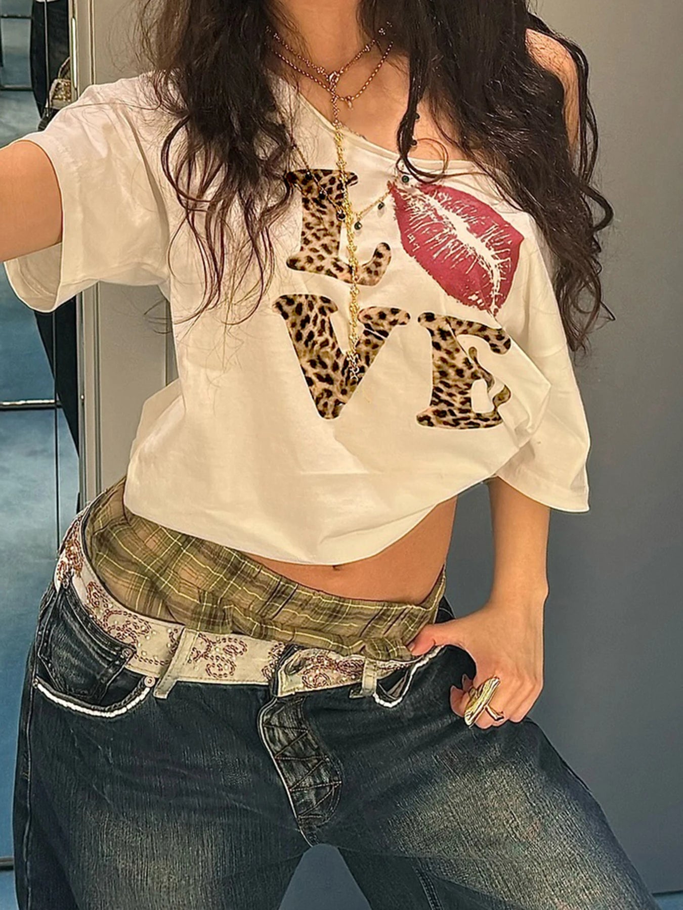 Love Off Shoulder Tee