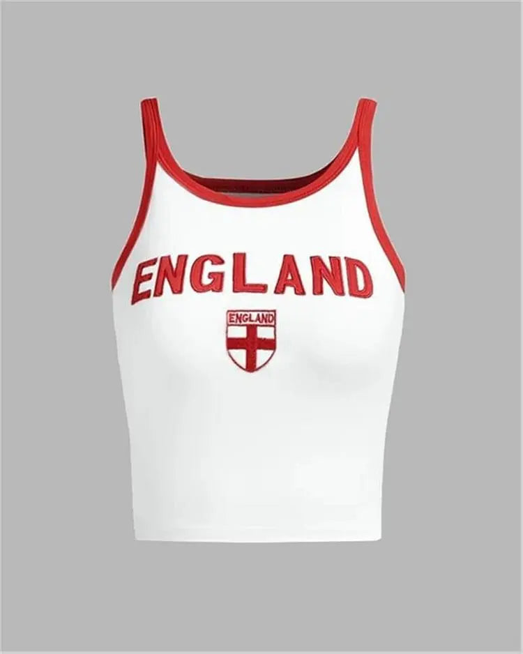 England Tank Top - Planet Missy