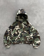 Camouflage Zip-Up Hoodie