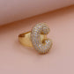 Chunky Letter Rings