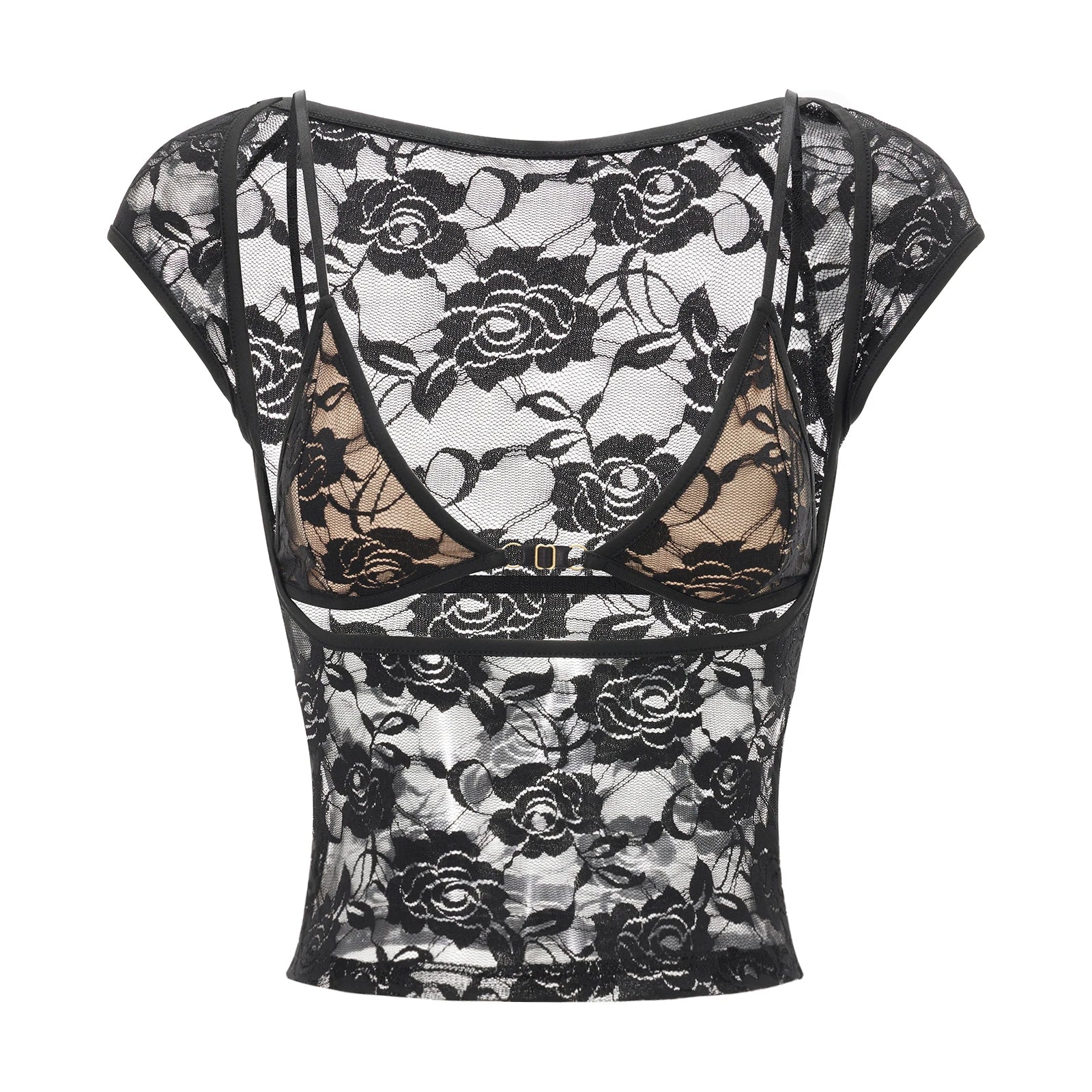 2 Piece Tops Sets Lace Tank Tops