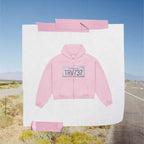 Urban License Plate Zip Hoodie