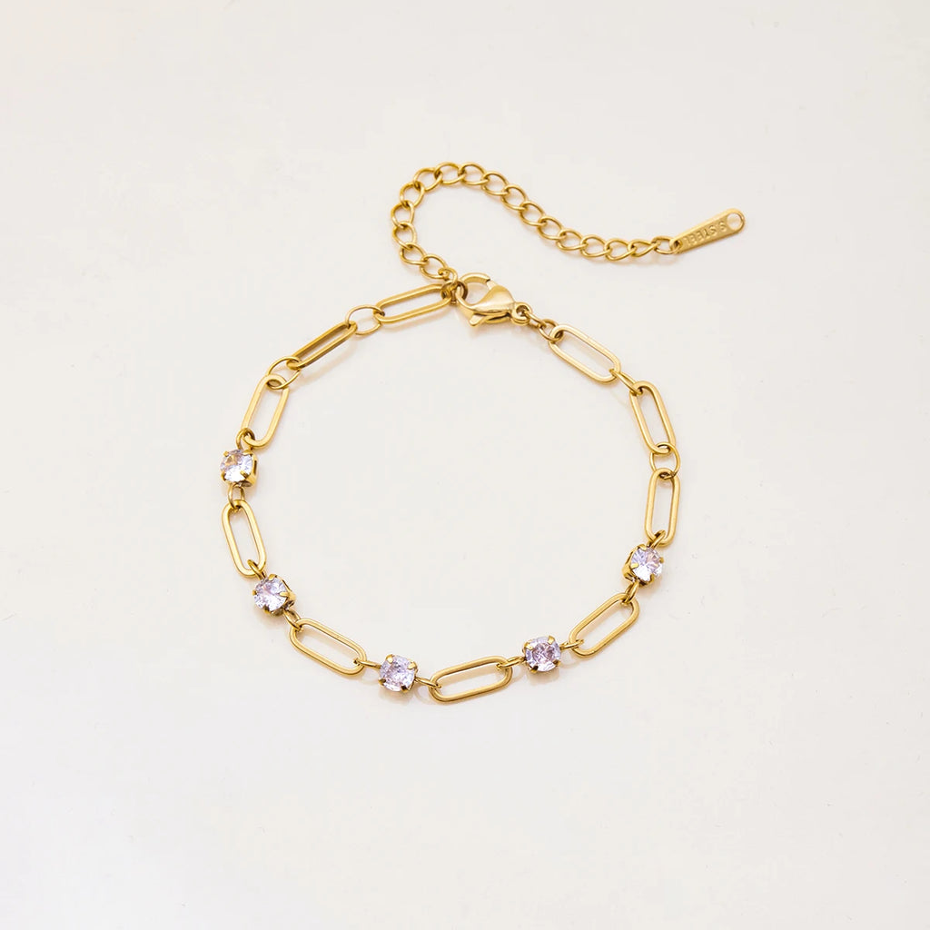 18K Gold Color Plated Stainless Steel Chain