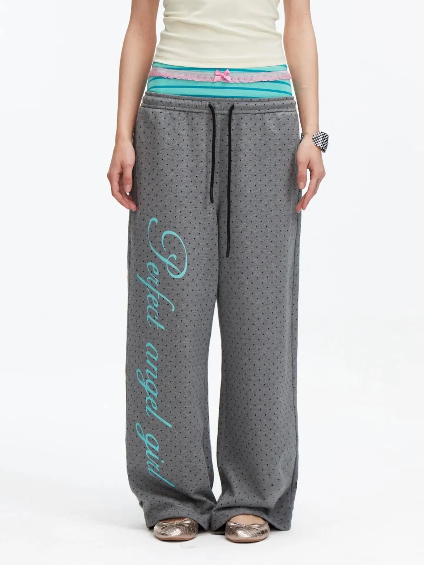 Lace Sweatpants