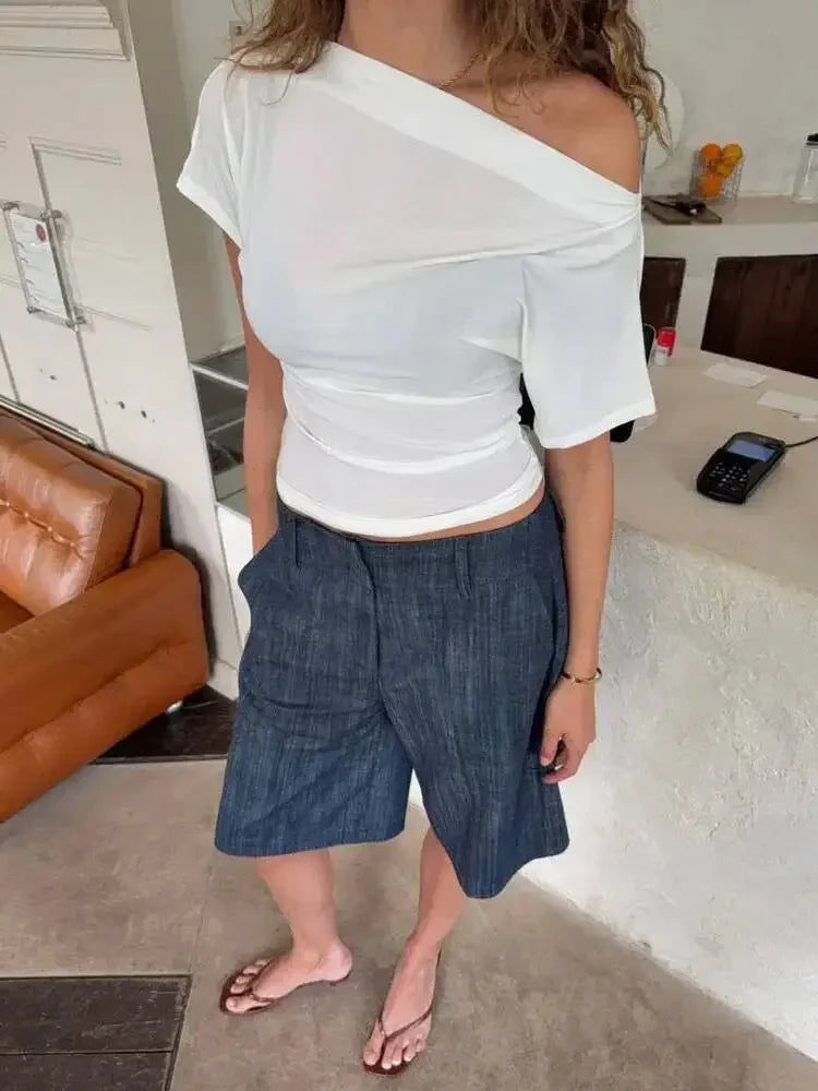 Brisbane Off Shoulder Tee