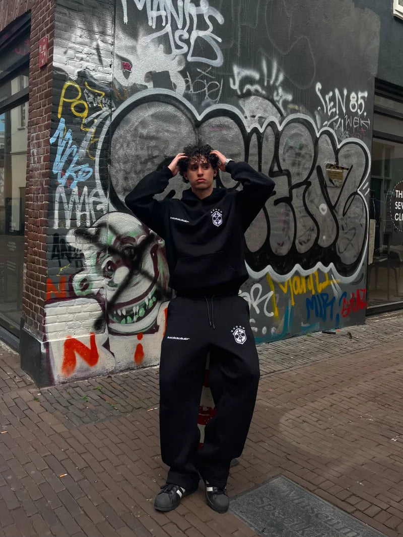 Shield Pattern Tracksuit - Planet Missy