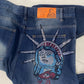 Y2k Statue of liberty Jeans