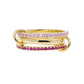The Luxe Stacked Statement Ring