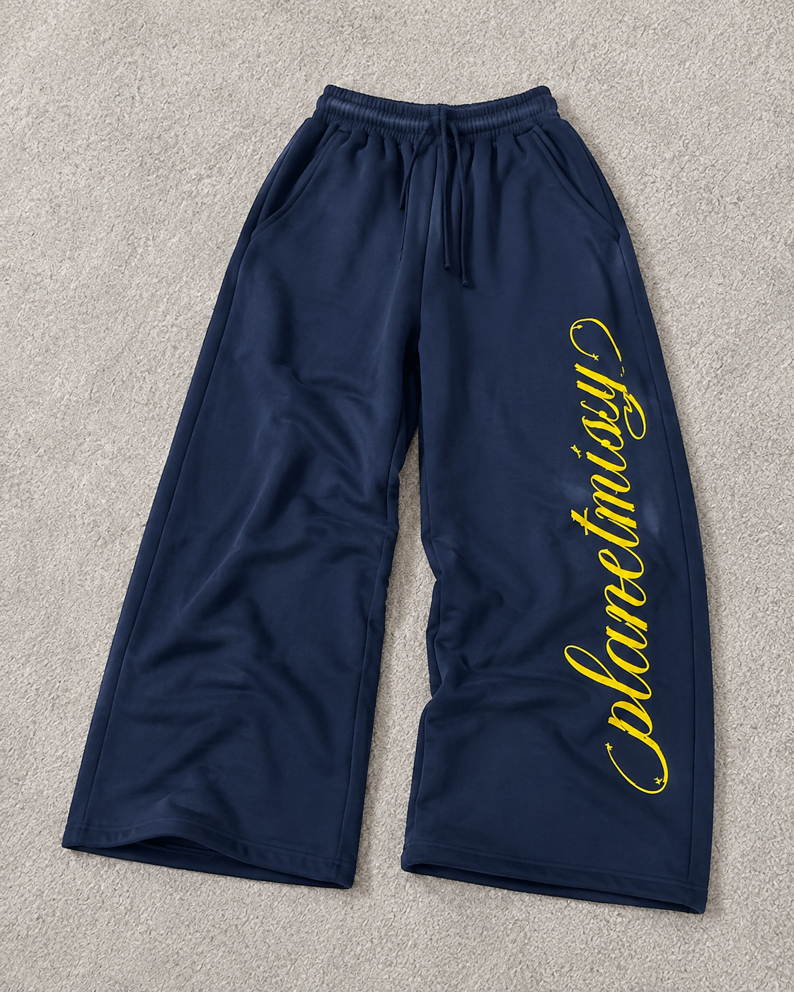 Script Sweatpants - Trousers & Joggers Black