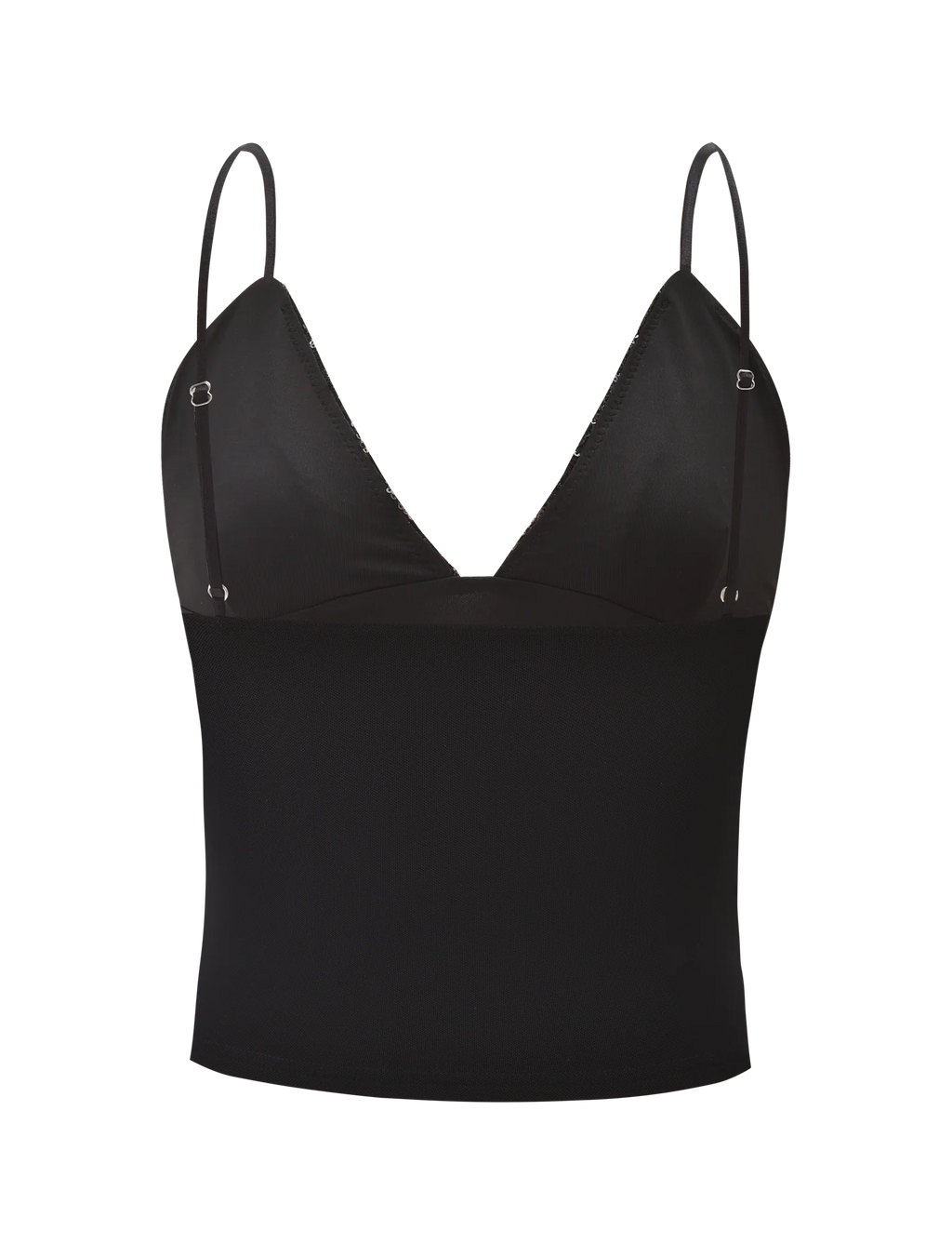 Sequin Trim Night Cami - Planet Missy