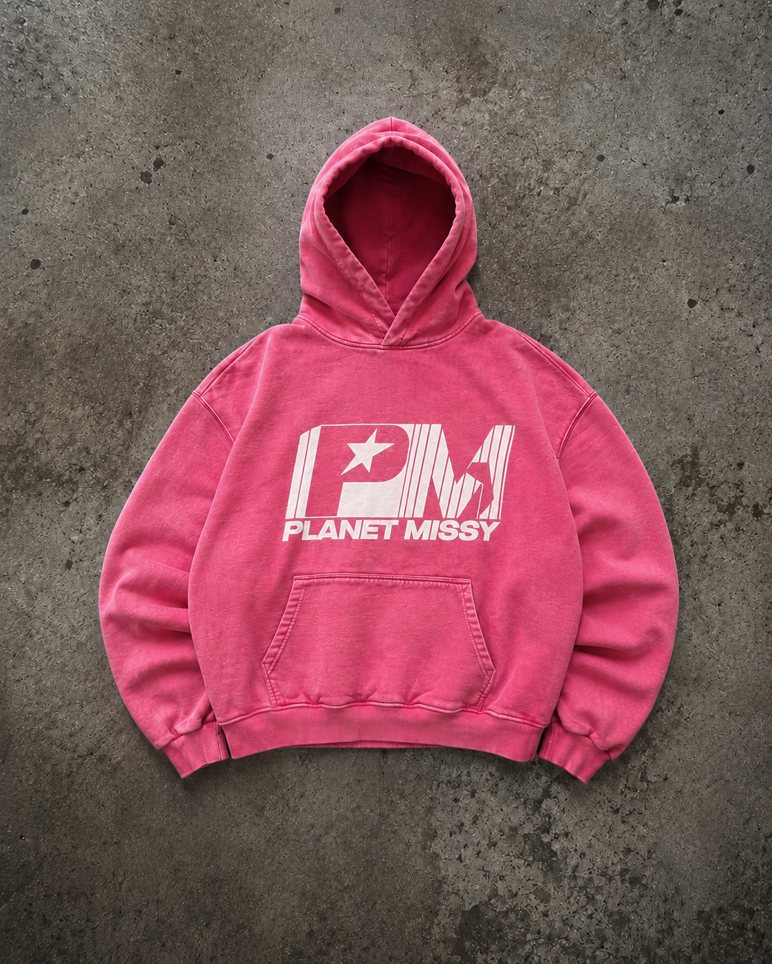Planet Missy PM Graphic Oversized Pink Hoodie