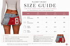Red Appliqué Skirt - PRE-ORDER - Planet Missy