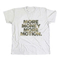 More Money More Motion Tee – Camo & White T-Shirt - Planet Missy