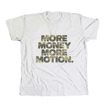More Money More Motion Tee – Camo & White T-Shirt - Planet Missy
