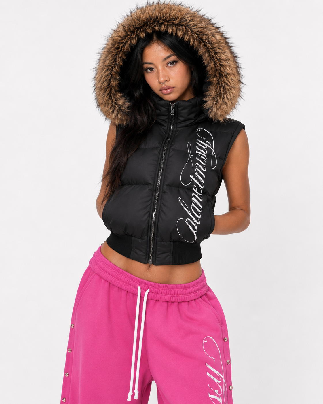 2-IN-1 Fur Hood Puffer Jacket - PRE ORDER
