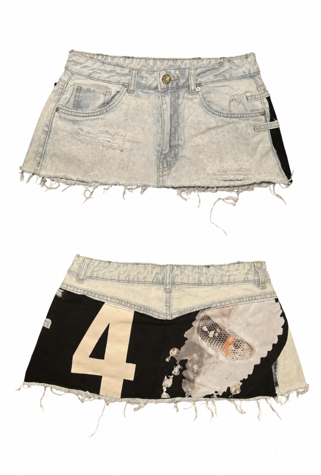The Bandit Mini Skirt – Multicolor - Planet Missy