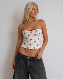 Strawberry Tube Top