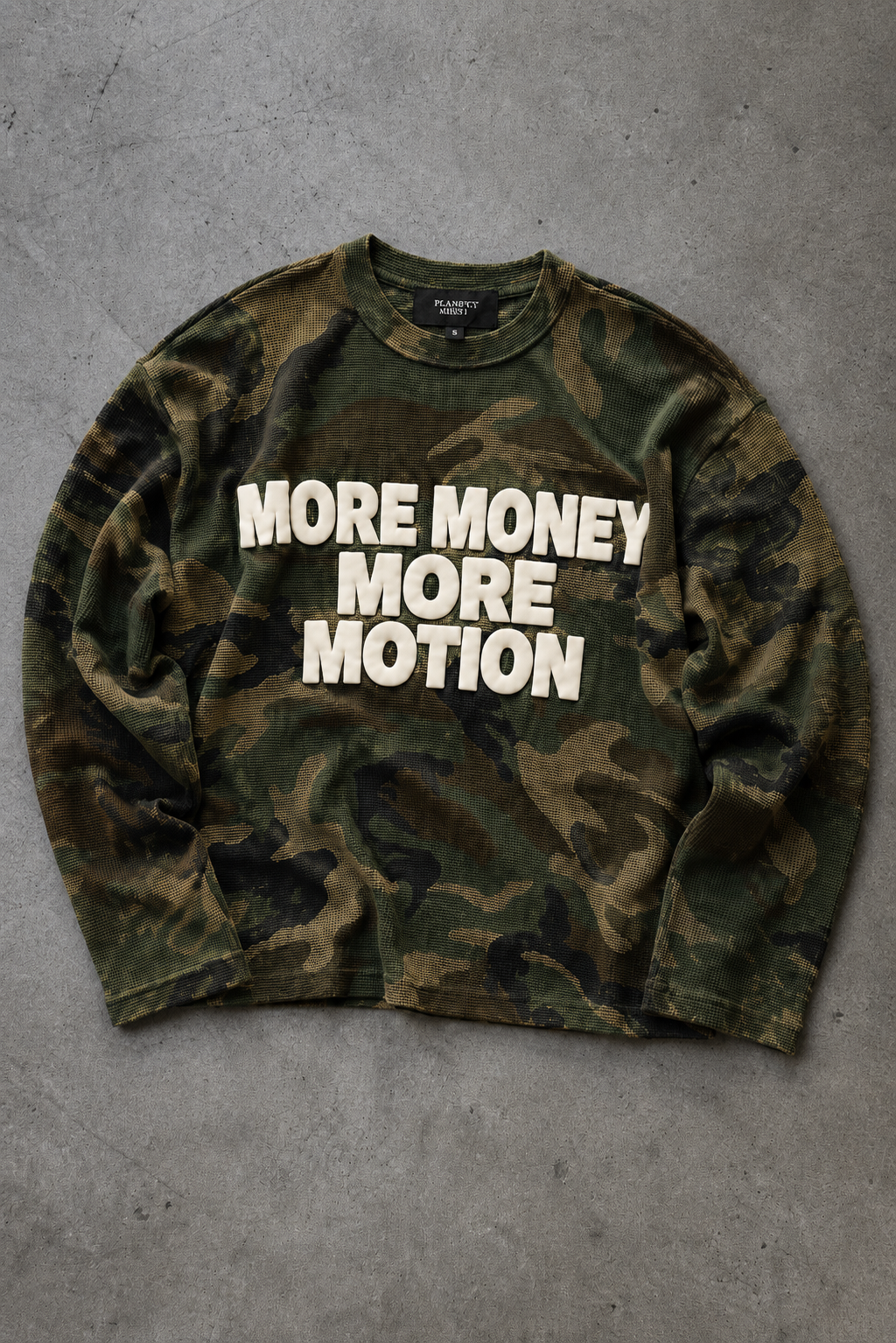 Motion Long Sleeve Camo Thermal - PRE-ORDER - Planet Missy