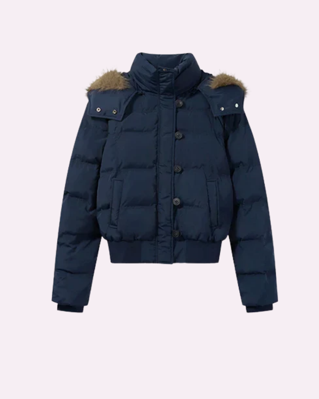 Detachable  Fur Winter Jacket