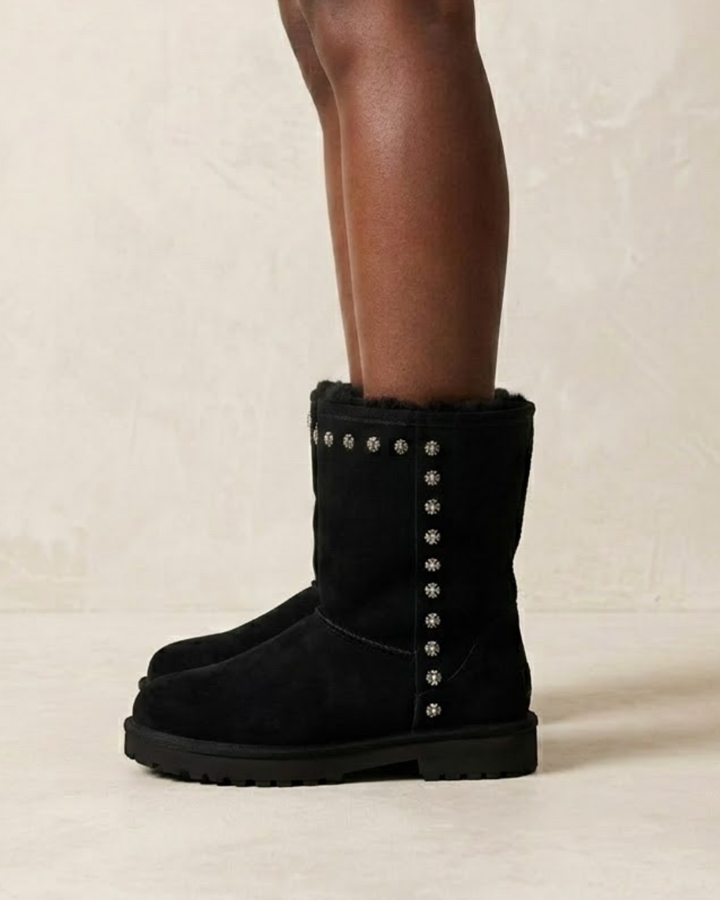 Rivet Suede Boots